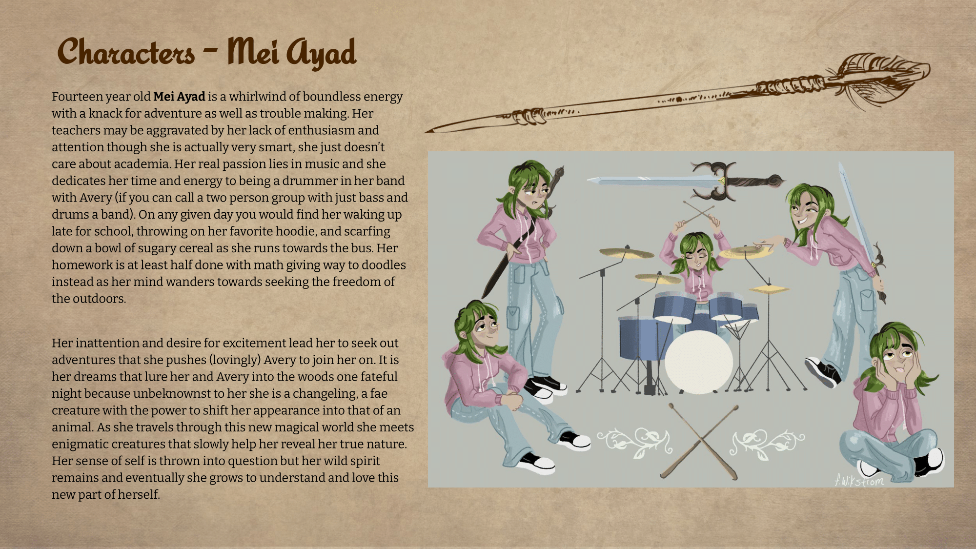 Pitch Bible Page one